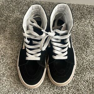 Little girls Vans High Top Size 2